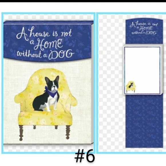 NOTEPAD DOGS Frenchie Bulldog Terrier Dachshund Corgi Chihuahua Golden Shih Tzu - Picture 7 of 14